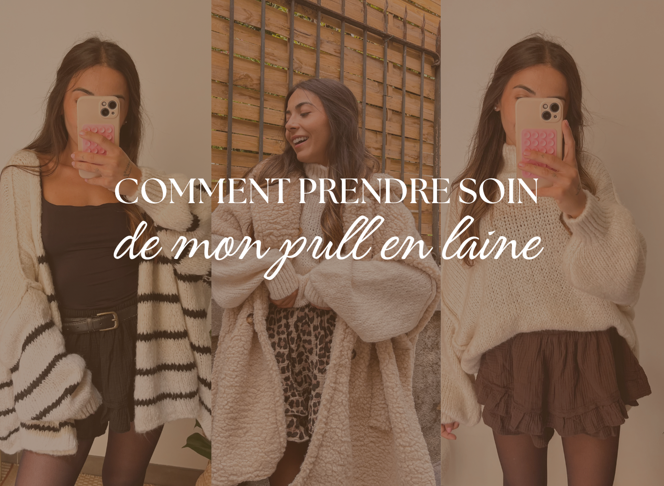 LES PULLS EN LAINE : COMMENT EN PRENDRE SOIN ?