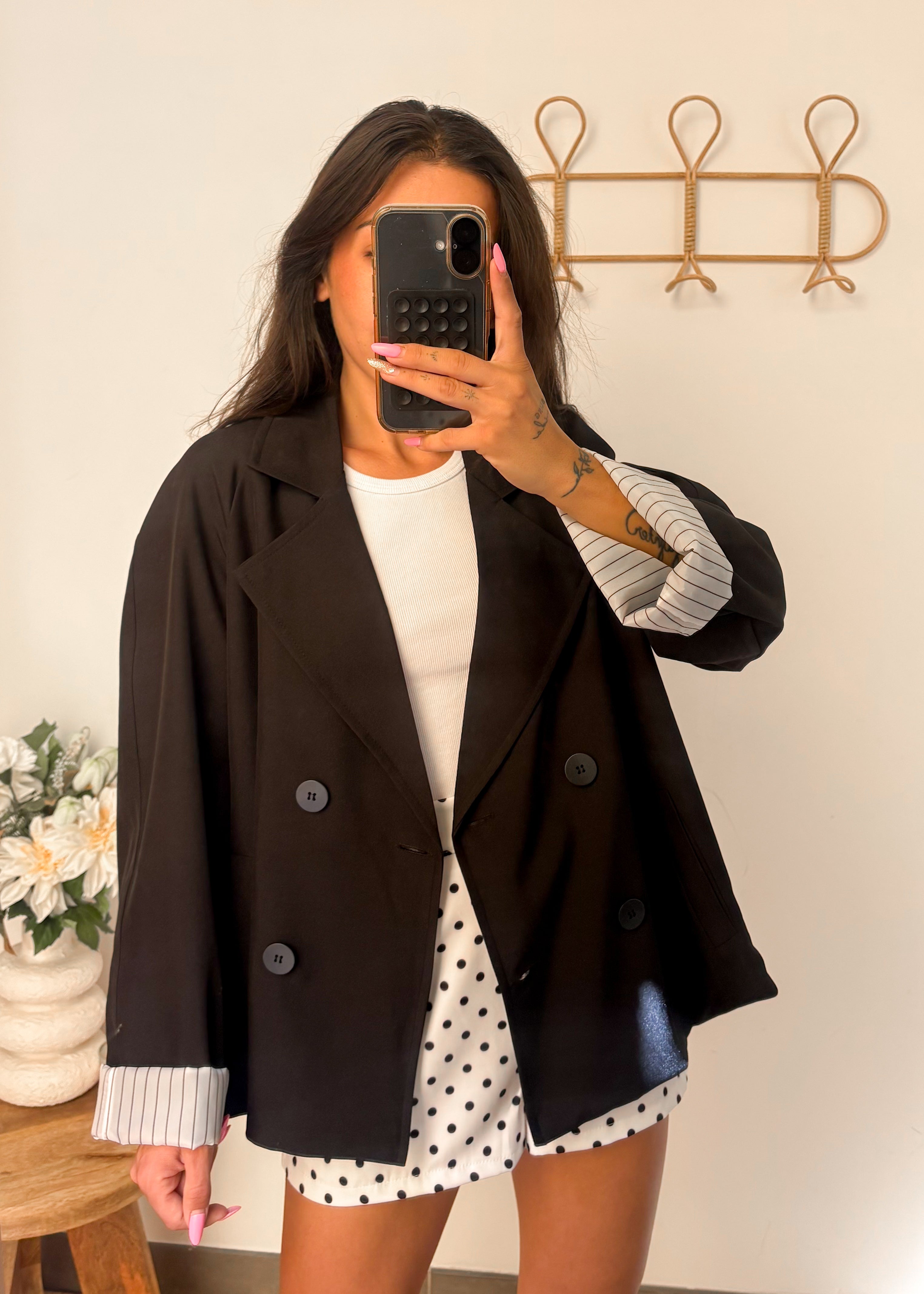 Blazer MILA noir
