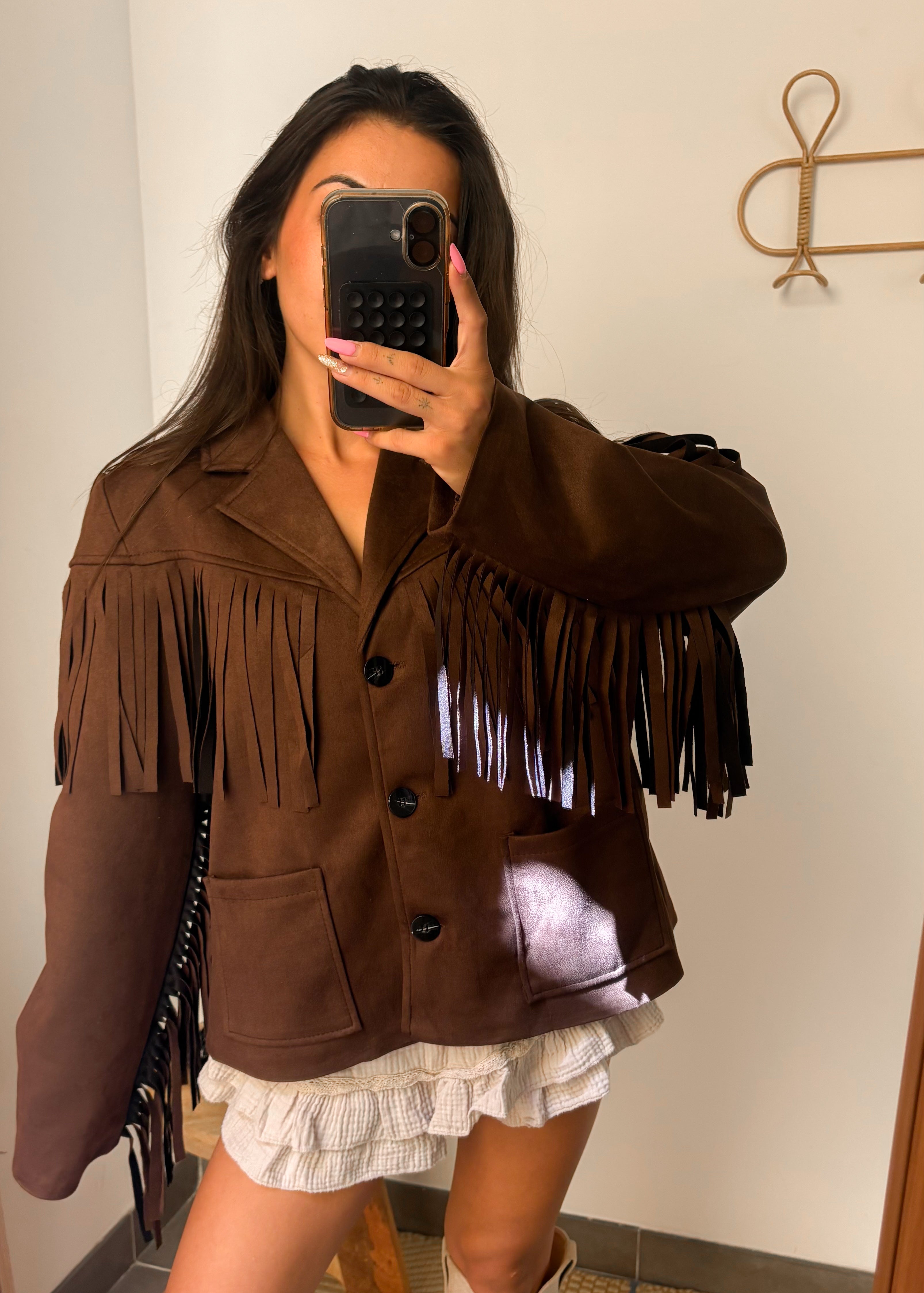 Veste DUSTY chocolat
