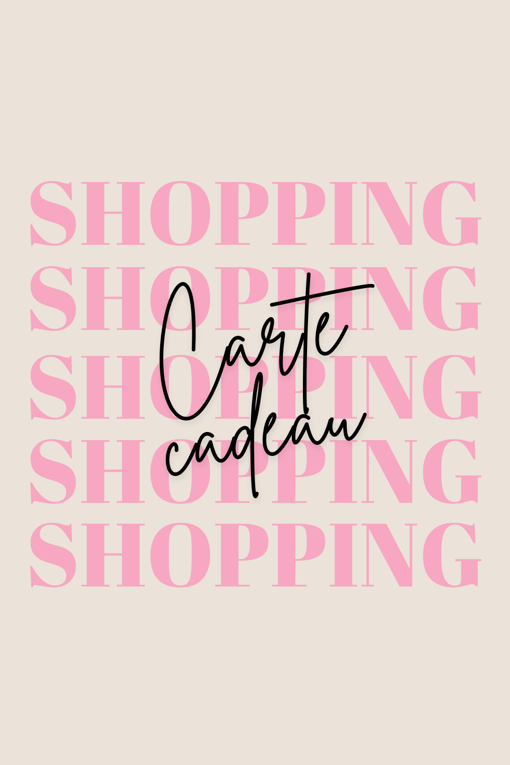 Carte cadeau