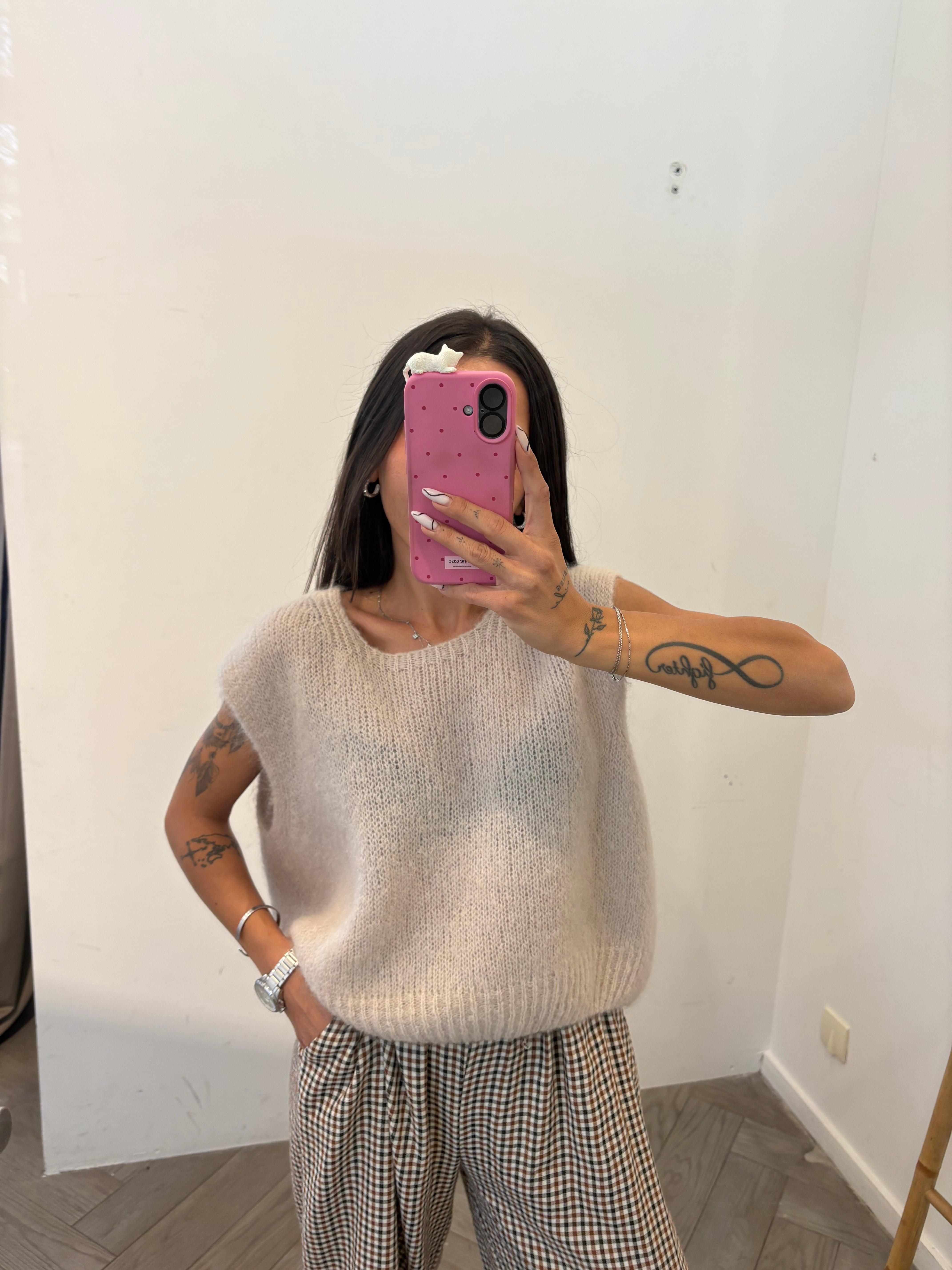 Pull en mohair JACOB beige