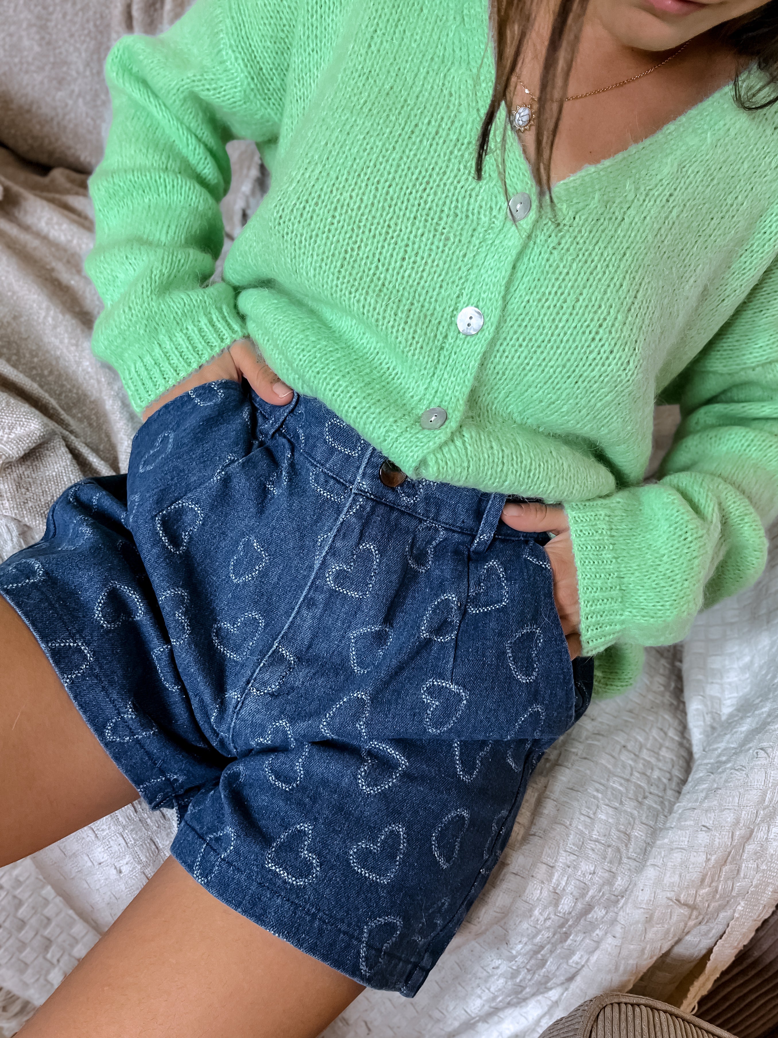 Billie - denim shorts