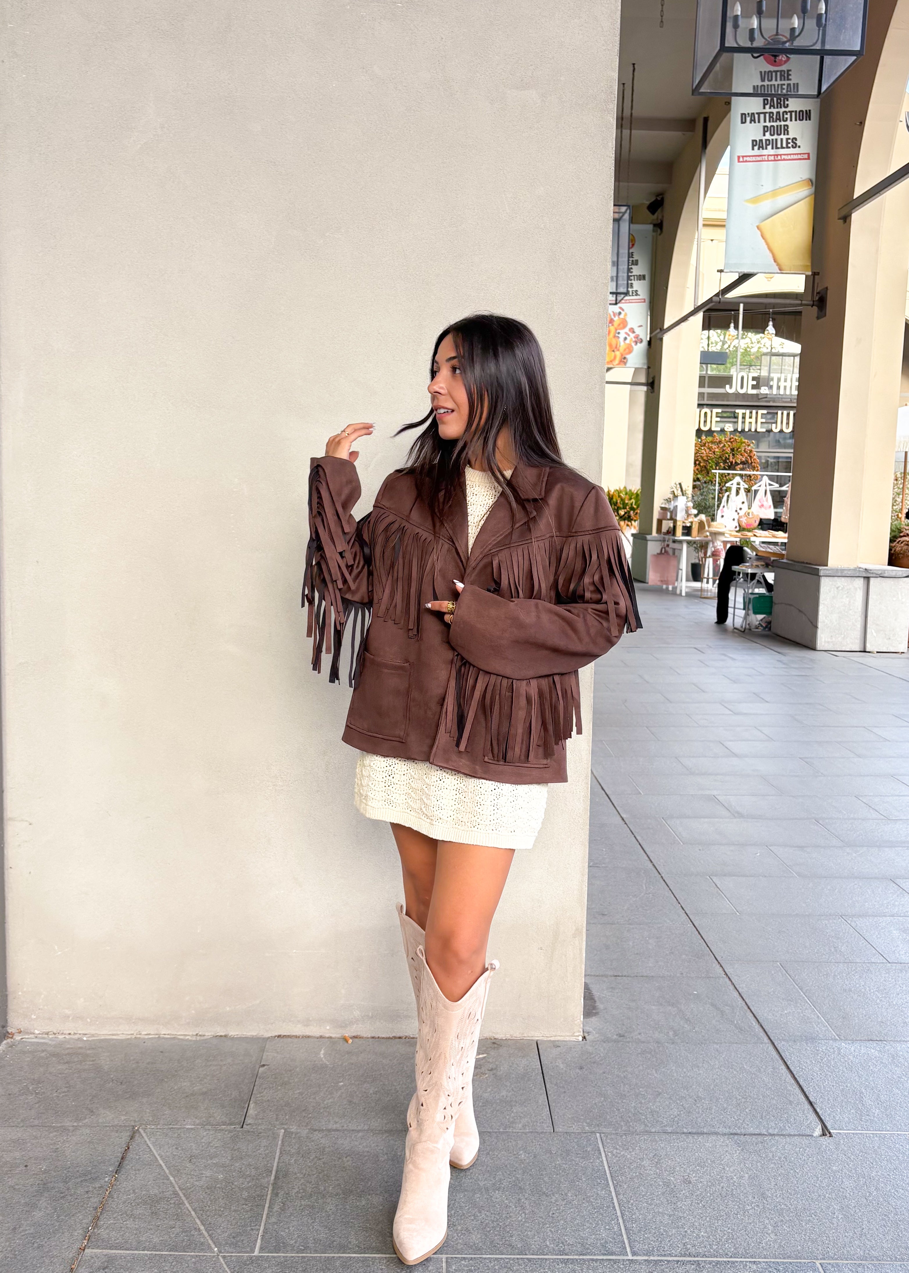 Veste DUSTY chocolat