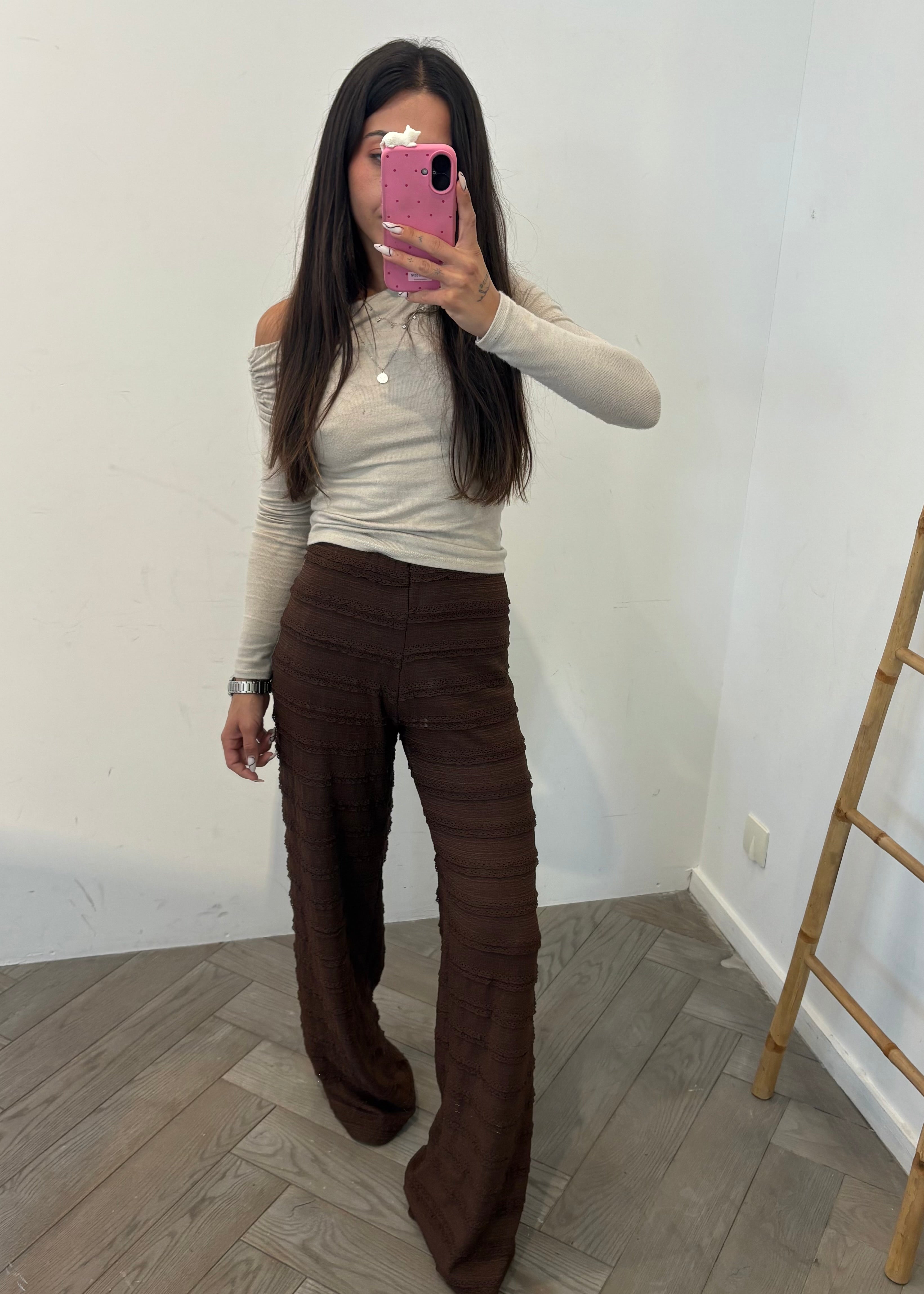 Pantalon LANDON marron