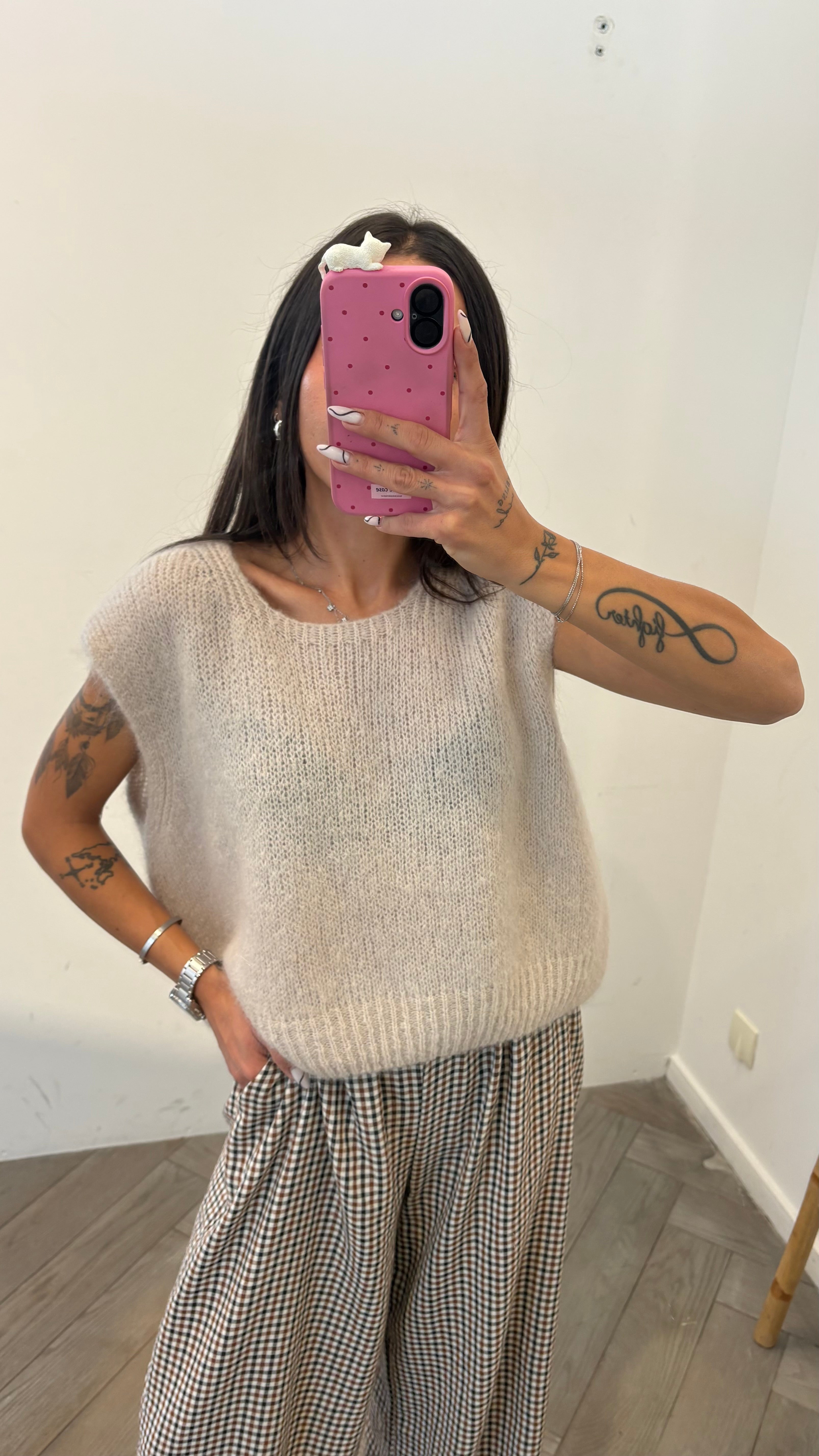 Pull en mohair JACOB beige