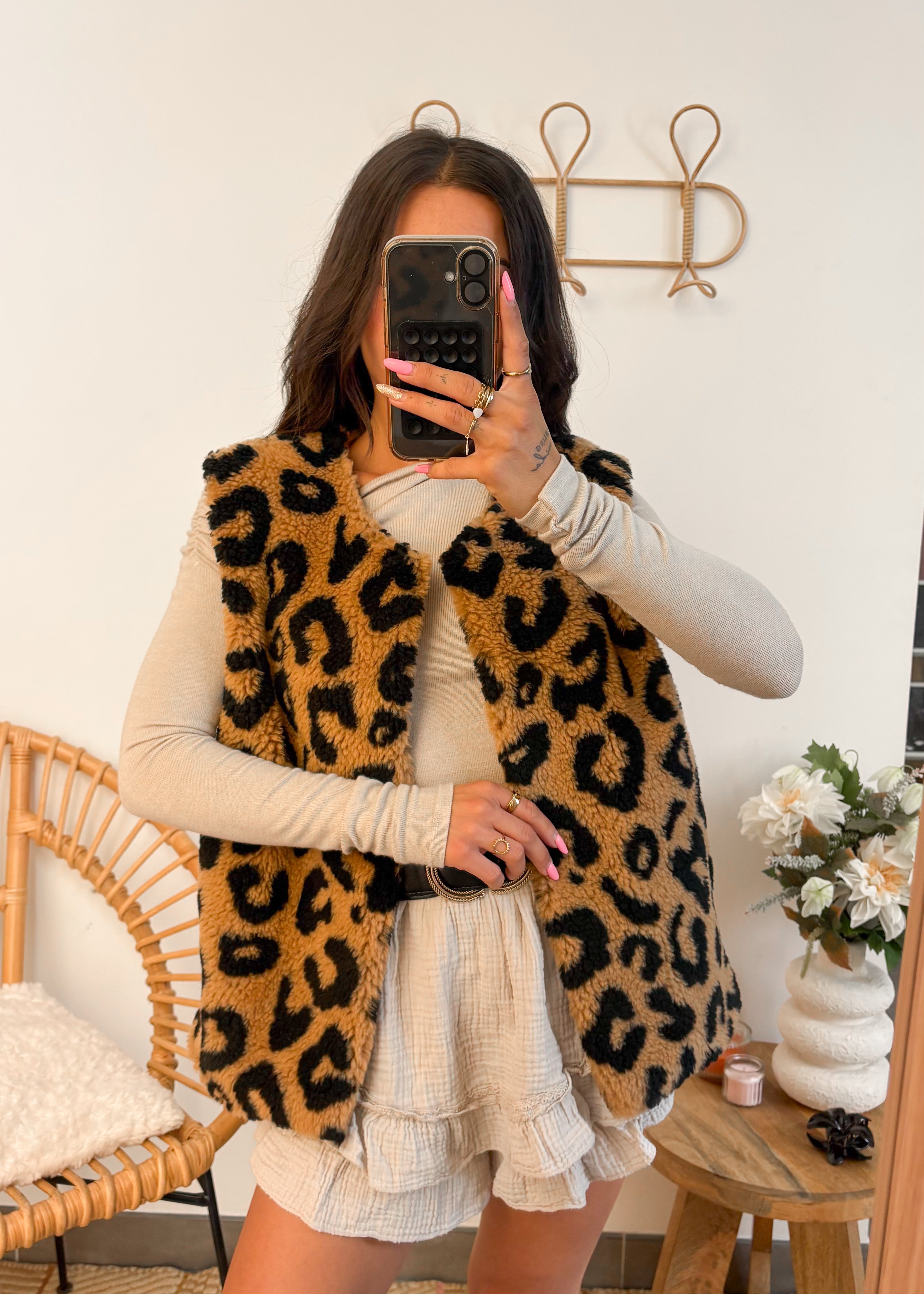 Veste MADDY léopard