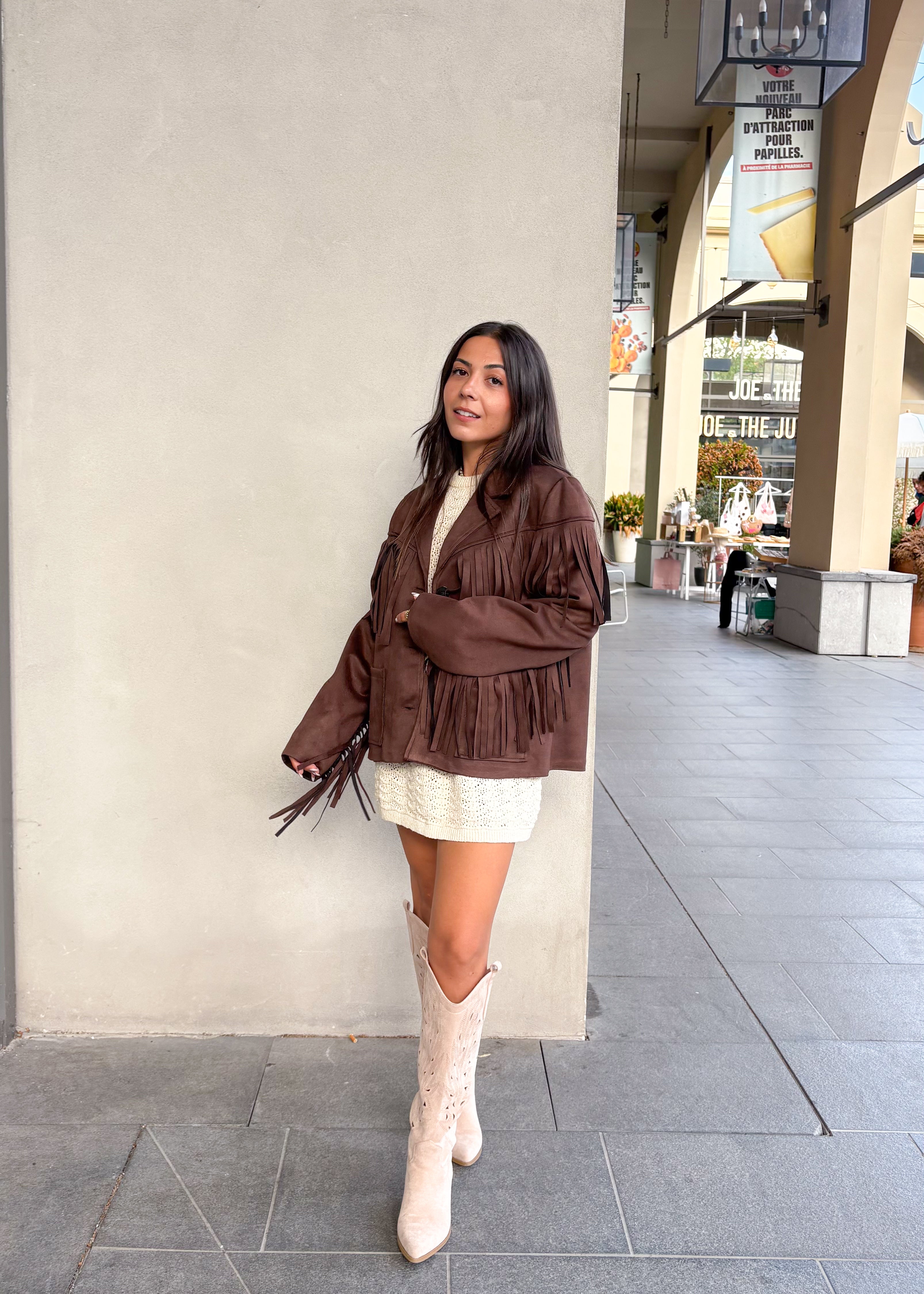 Veste DUSTY chocolat