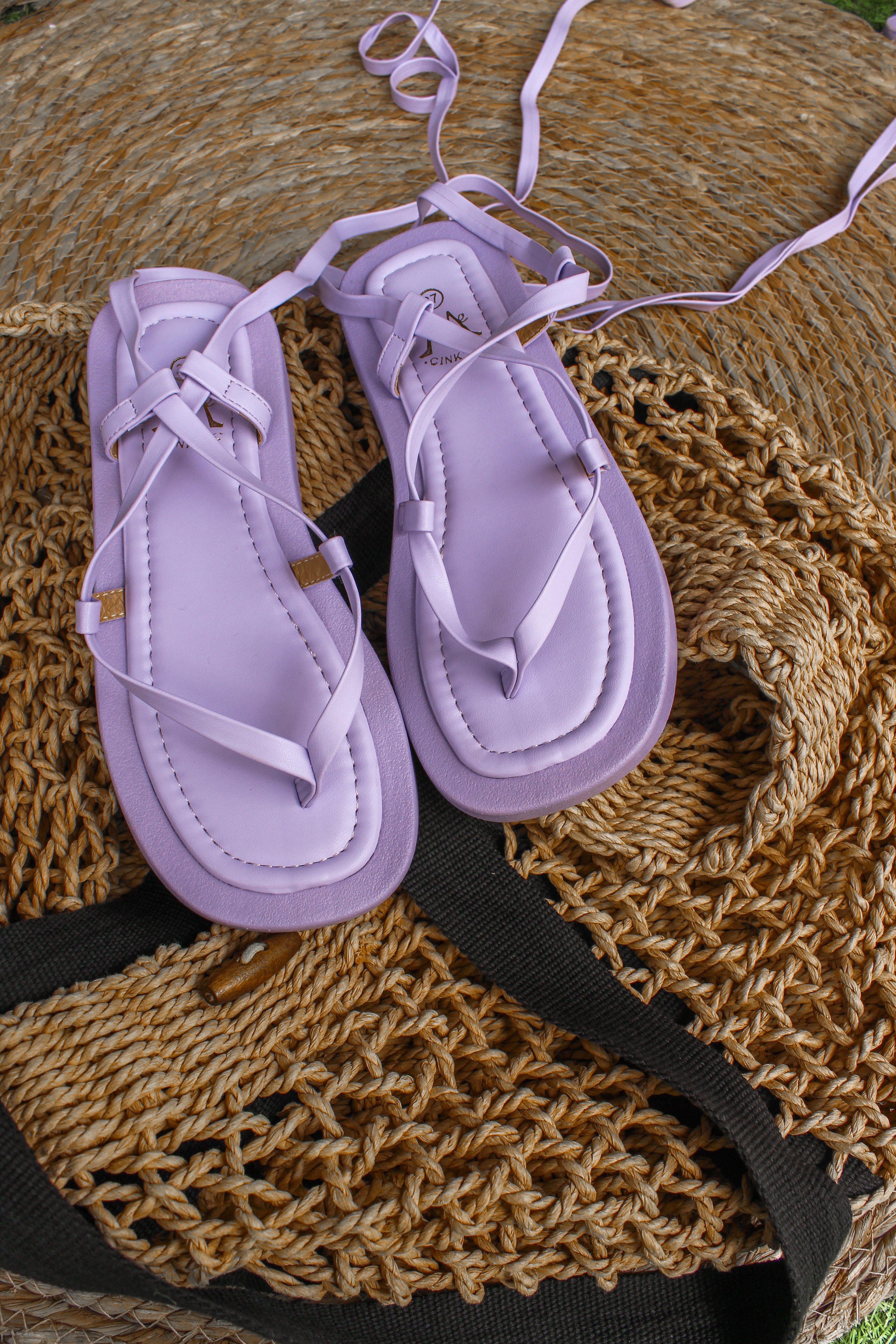 Selena lilas - sandales