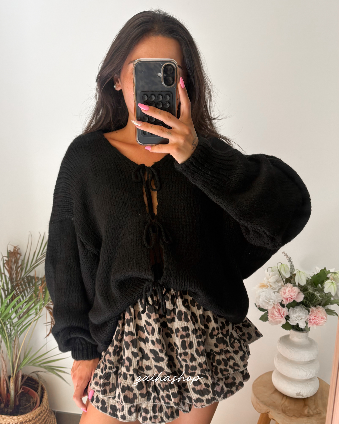 Gilet MARINA noir