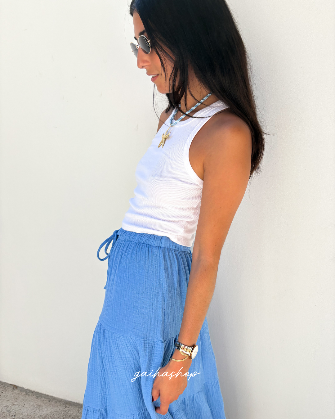 Jupe GIPSY bleu