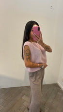 Pull en mohair JACOB rose