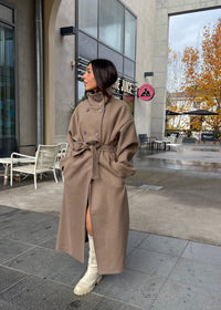 Manteau ABIGAIL taupe