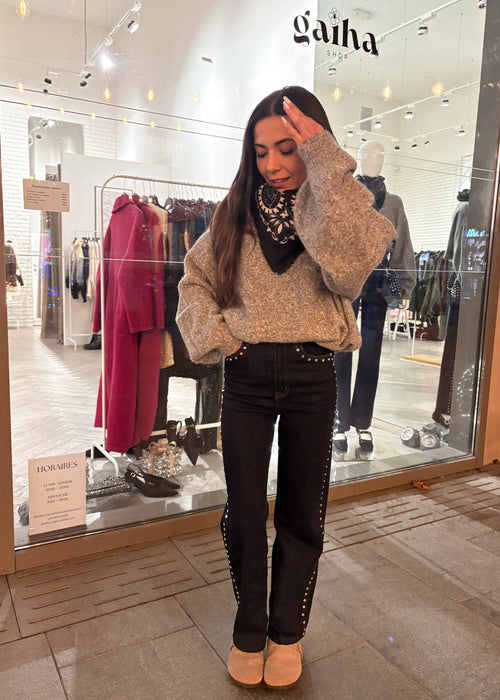 Jeans ALBA à clous