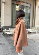 Manteau cape INDY camel