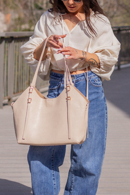 Sac cabas Ivan beige