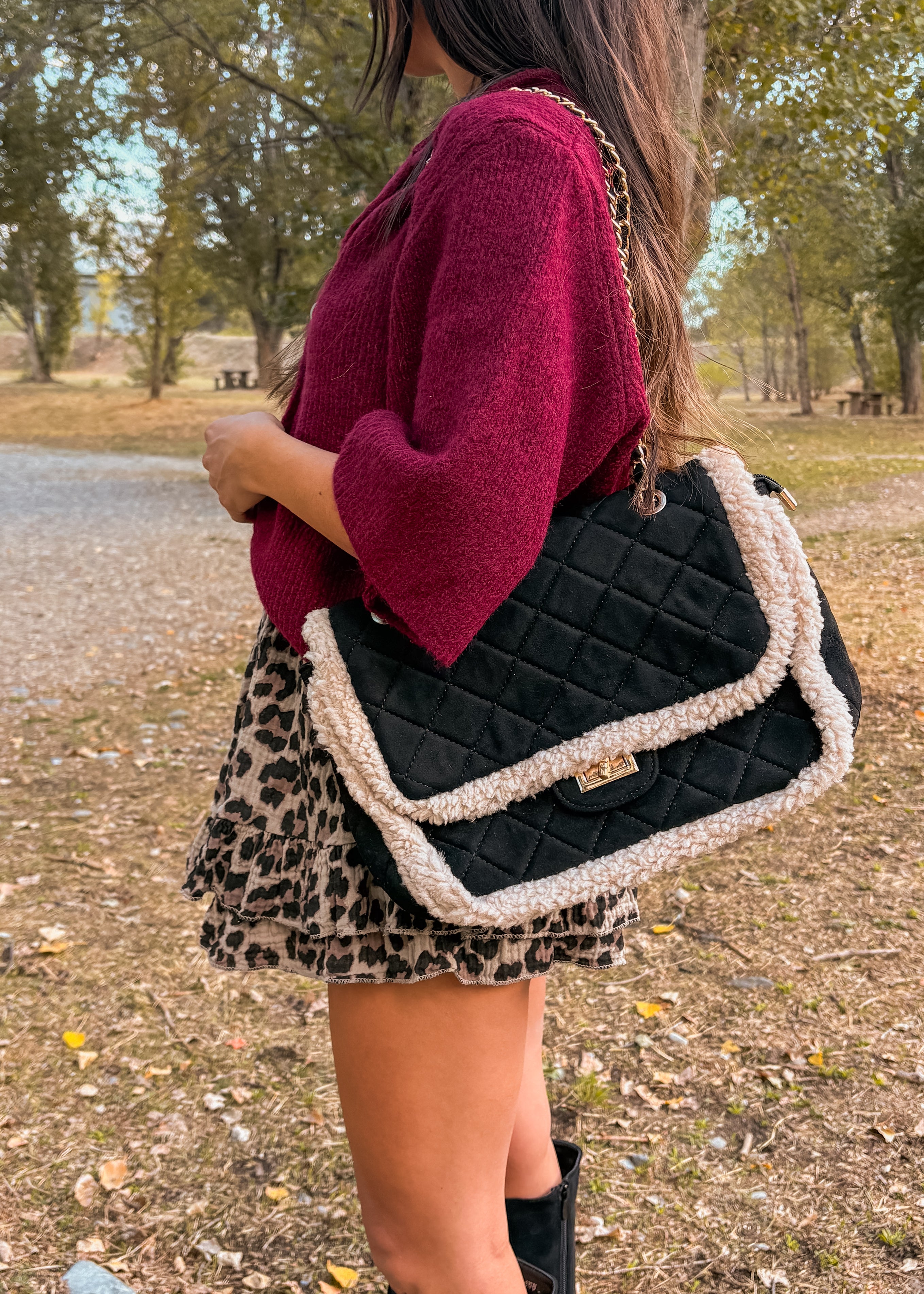 Sac moumoute MARTINE noir
