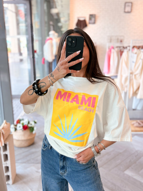 T-shirt Miami Beach