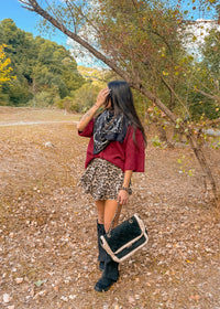 Sac moumoute MARTINE noir