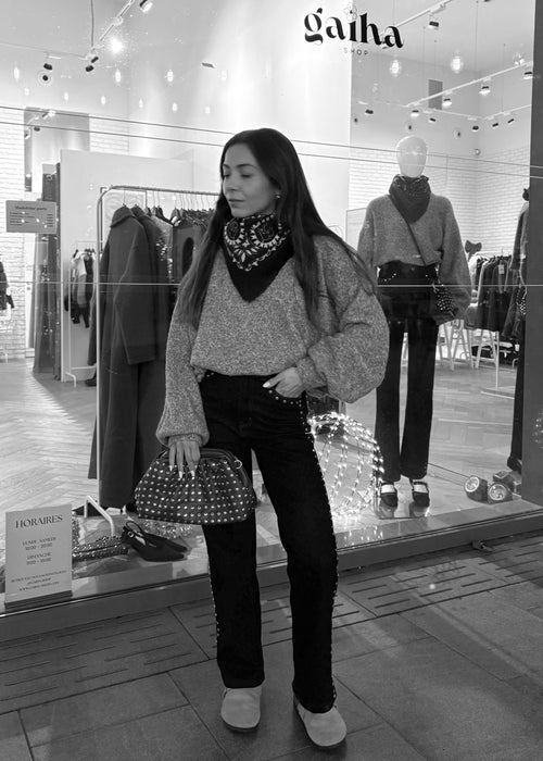 Jeans ALBA à clous