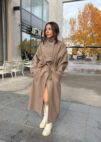 Manteau ABIGAIL taupe