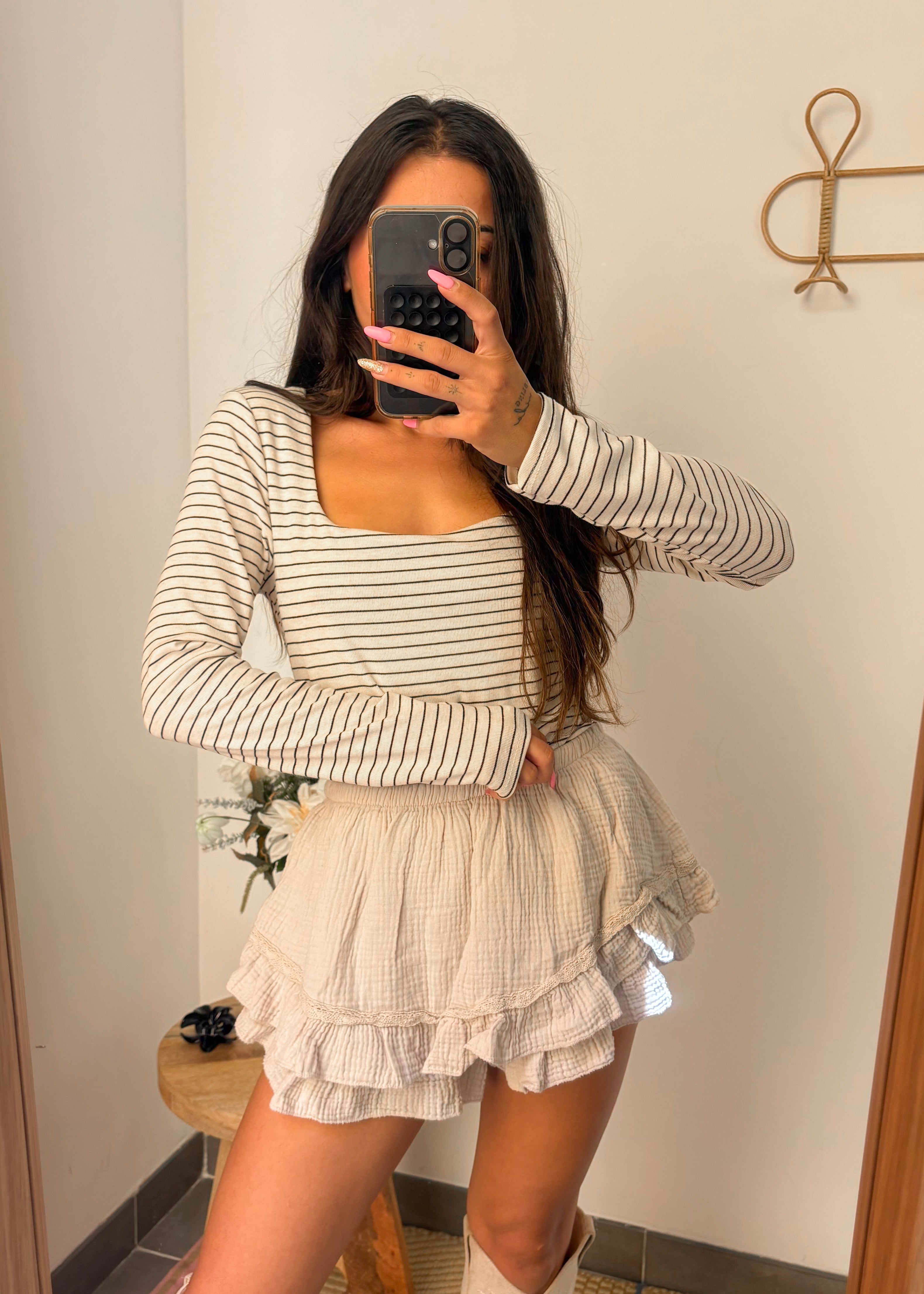 Haut ROSIE beige