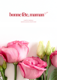 Carte cadeau Fête des mères