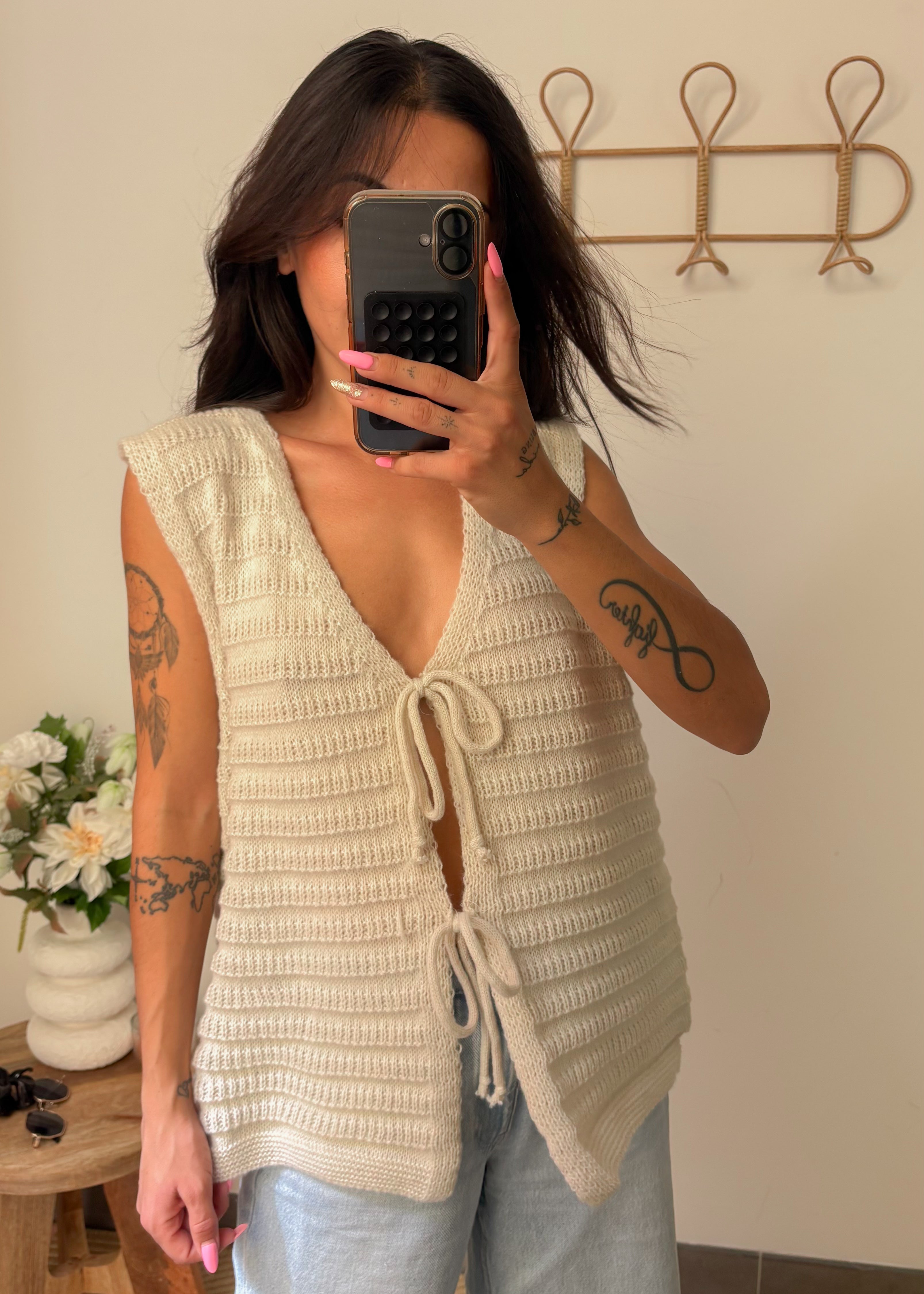 Gilet en mohair MAUD