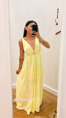 Robe soleil NINA jaune