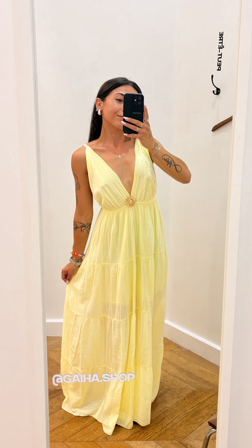 Robe soleil NINA jaune