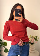 Pull irisé rouge - Spark