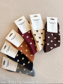Chaussettes paillettes CŒURS