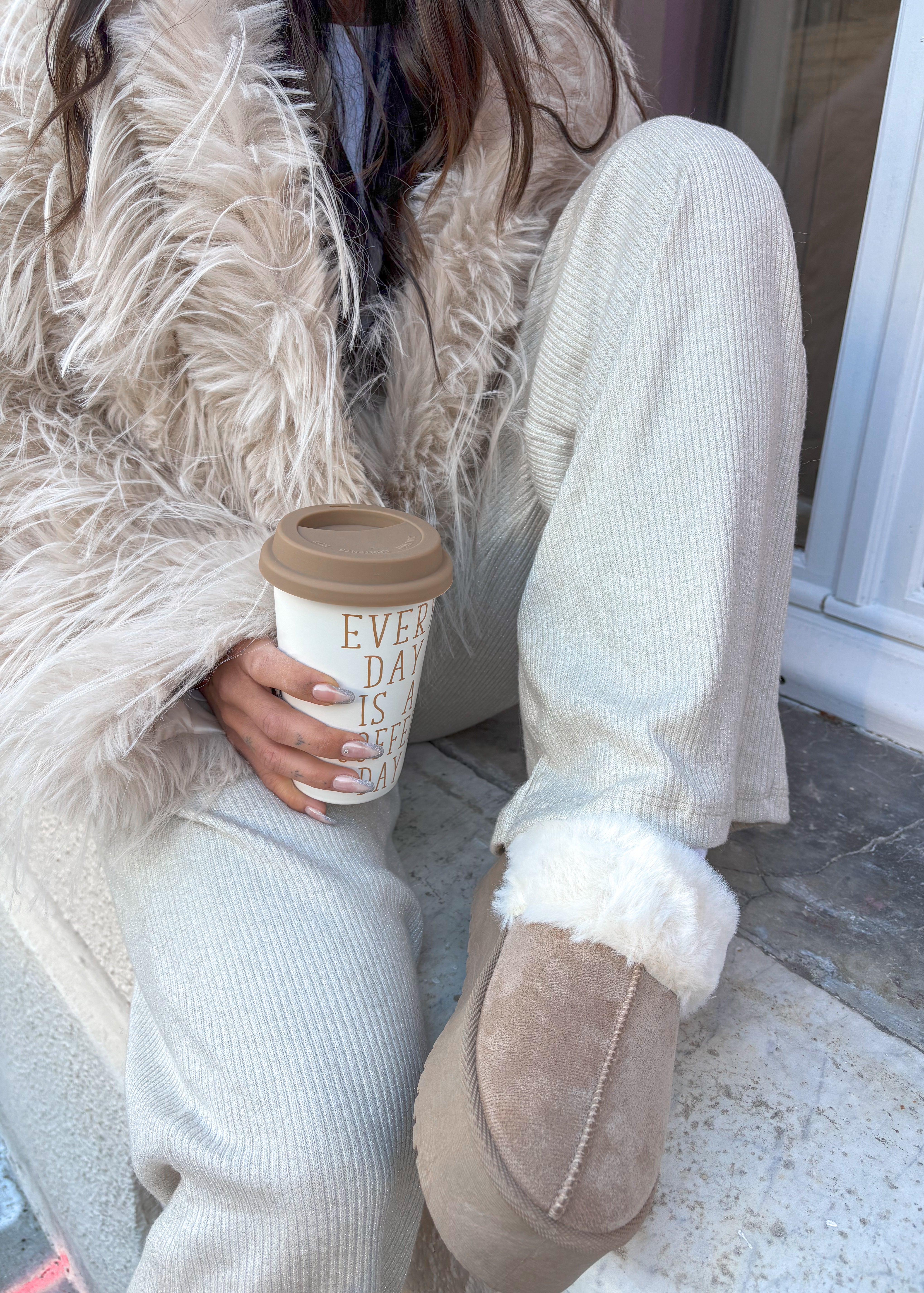 pantalon NILS beige irisé