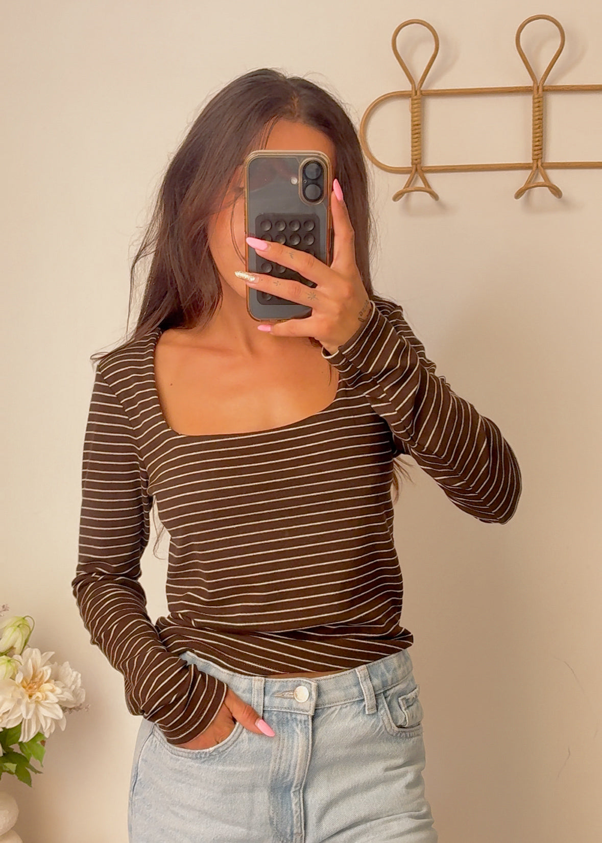 Haut ROSIE marron