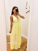 Robe soleil NINA jaune