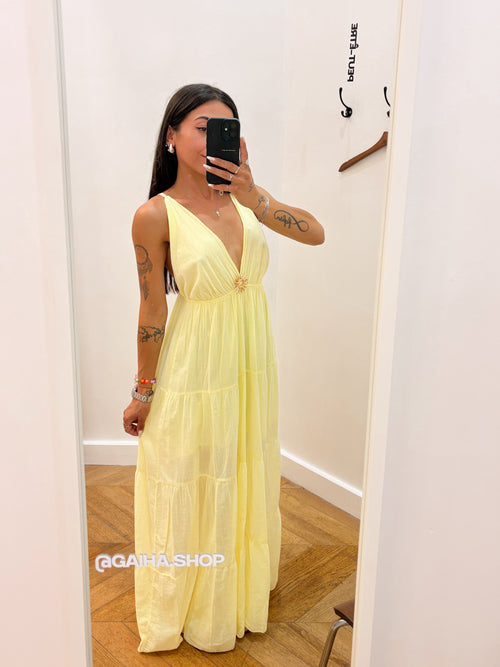 Robe soleil NINA jaune