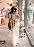 Pantalon ELIO fluide blanc