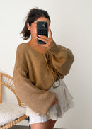 Gilet MARINA marron
