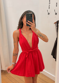 Combinaison GABRIELLA rouge