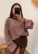 Top en coton ARTHUR rose