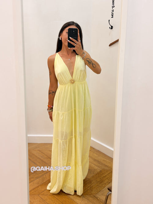 Robe soleil NINA jaune