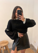 Jupe short EMMA noir