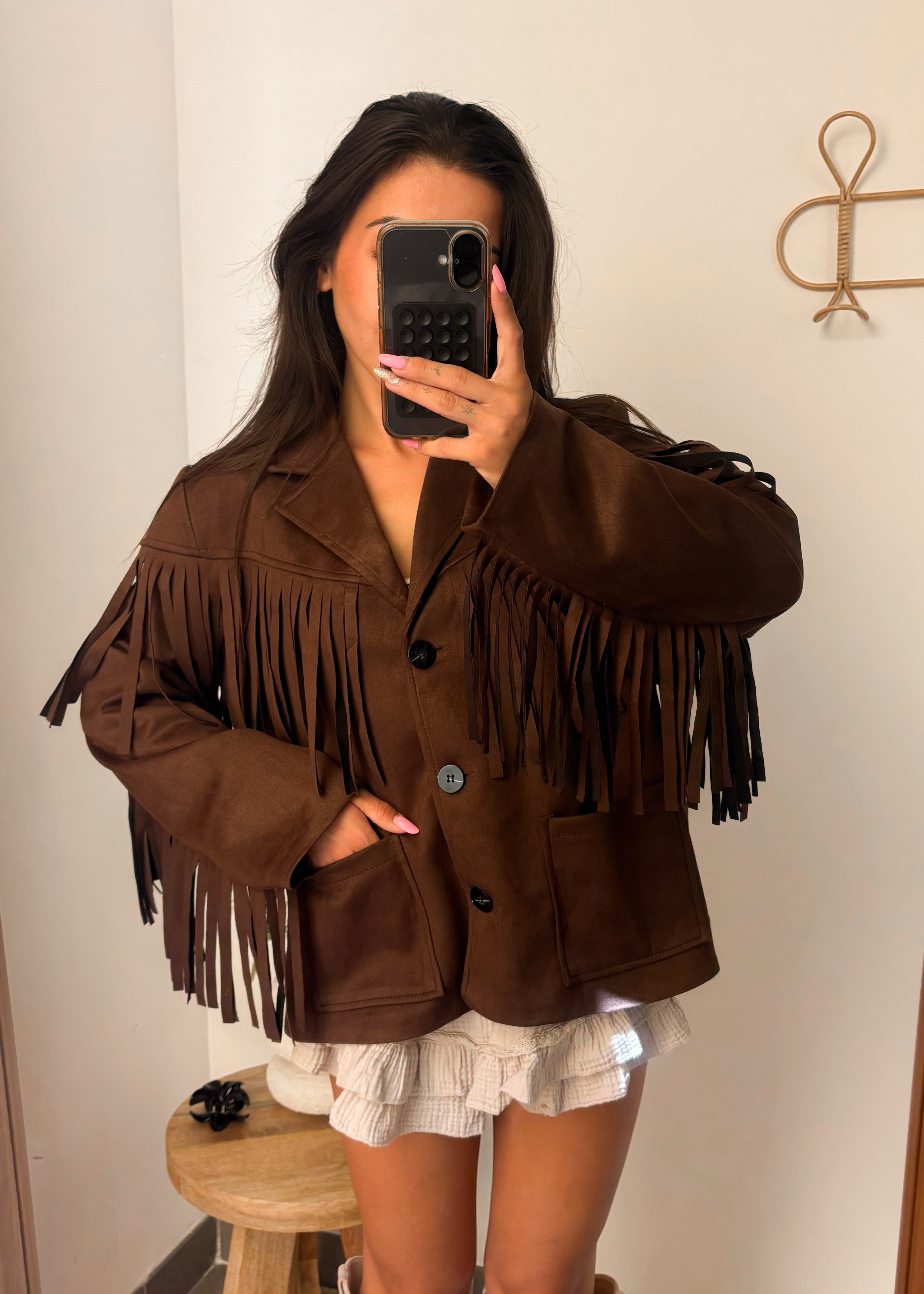 Veste DUSTY chocolat
