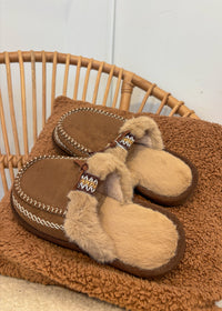 Chaussons COSY chocolat