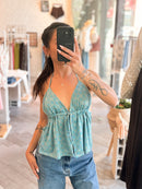 Top CALI turquoise