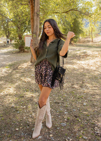 Sac à fringes KOS noir