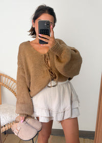 Gilet MARINA marron
