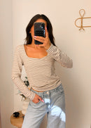 Haut ROSIE beige
