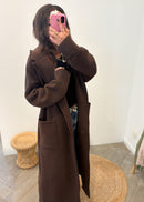 Manteau BÉRYL marron