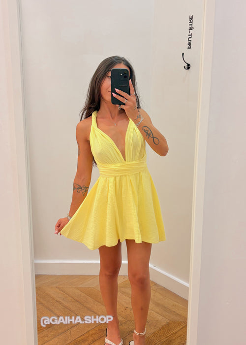 Combinaison GABRIELLA jaune