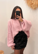 Jupe à sequins SOHEL noir